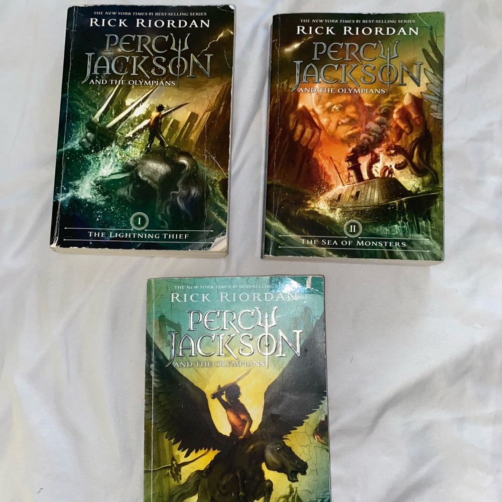Percy Jackson paperback Book bundle